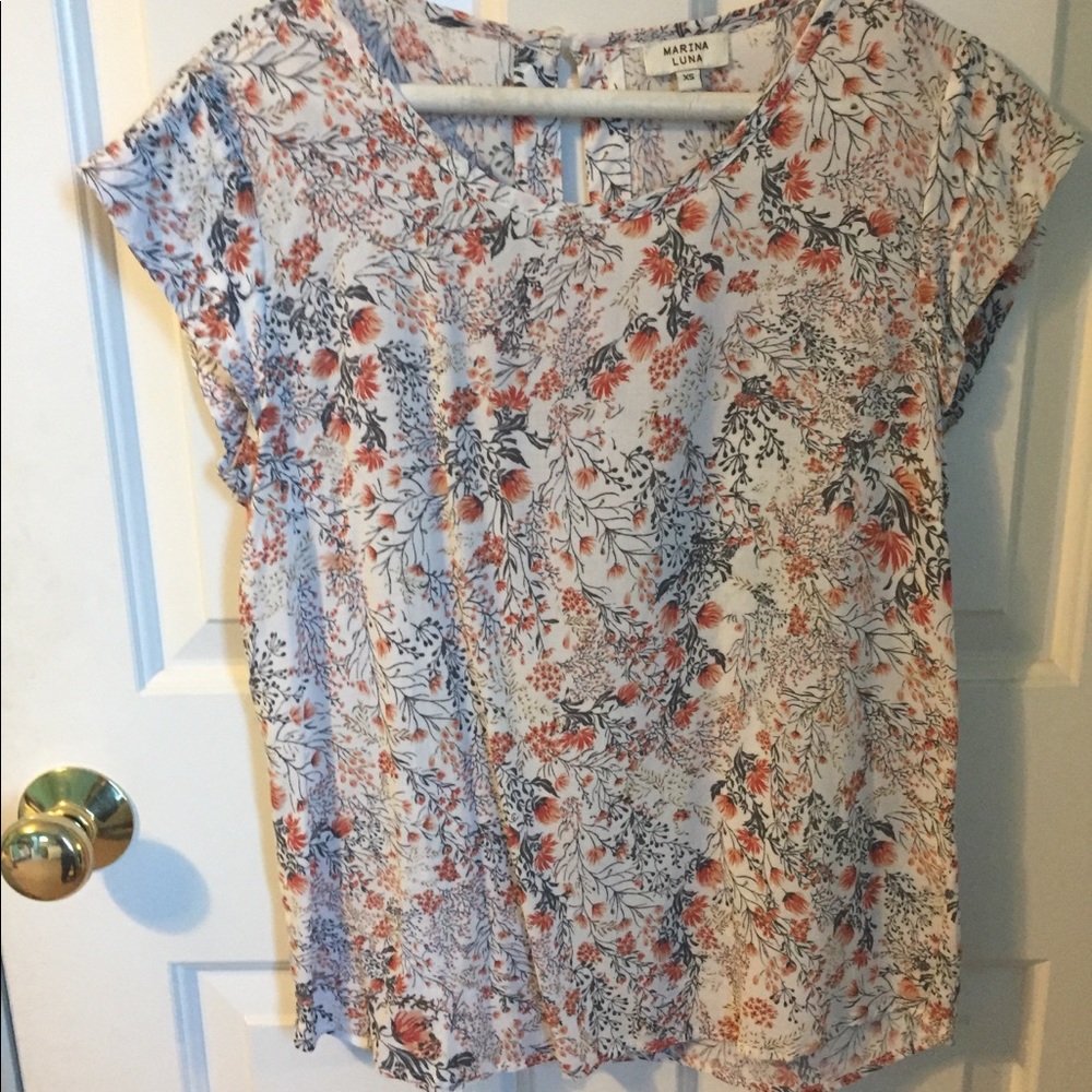 floral tee